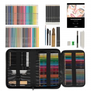 Drawing kit 74 accessories