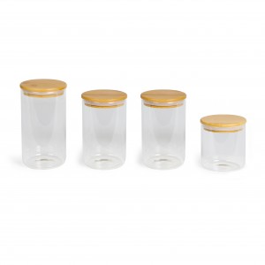 Set of 4 conservation jars