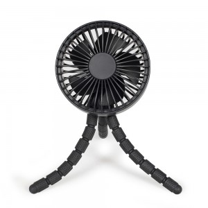 Rechargeable tripod mini-fan