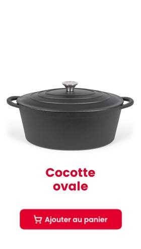 Cocotte ovale